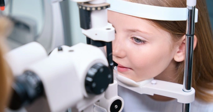 pediatric eye exam