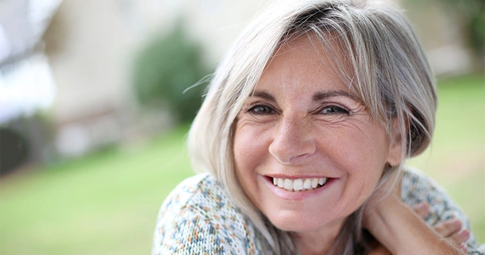 Beautiful confident senior woman